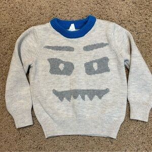 Baby Gap Gray and Blue Sweater, size 18-24 months.